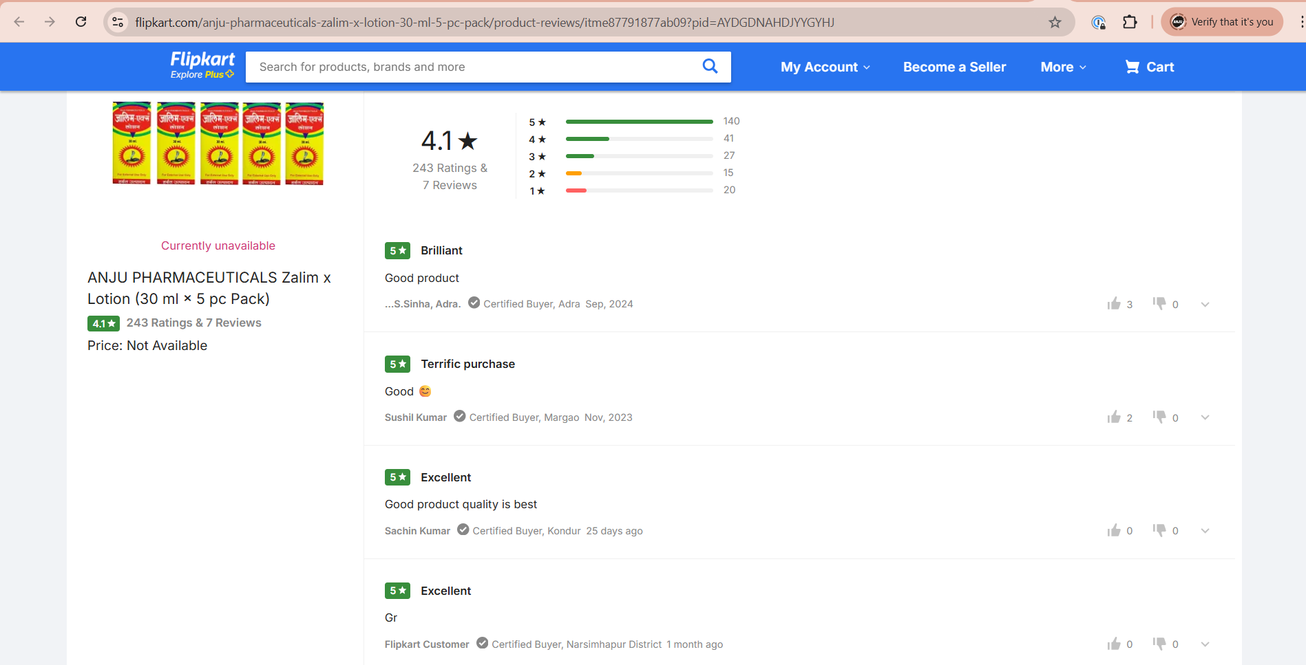 Zalim-X Lotion 30 ml